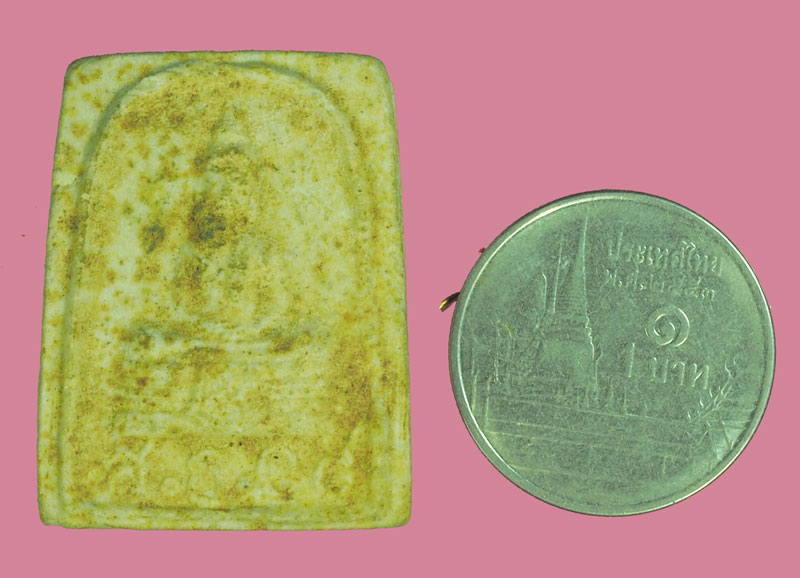 A5520 พระพุทธโสธร ปี 2509 ฉะเชิงเทรา เนื้อผง พิมพ์บรรจุกรุ 25