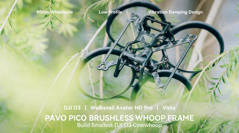 Pavo Pico Brushless Whoop Frame - With HD VTX Bracket