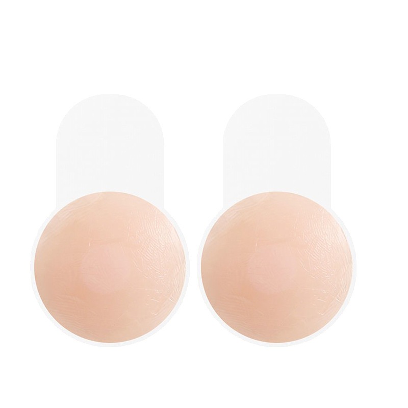 ปิดจุกซิลิโคน กลม/ดอกไม้ ยกกระซับ เนื้อนิ่มติดทน 1 คู่