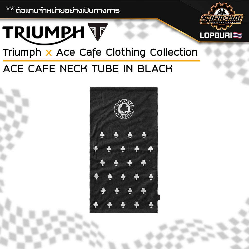 Triumph x Ace Cafe NECK TUBE IN BLACK