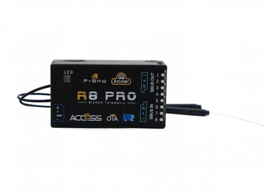 FrSky ARCHER R8 Pro OTA 2.4GHz 8/24CH