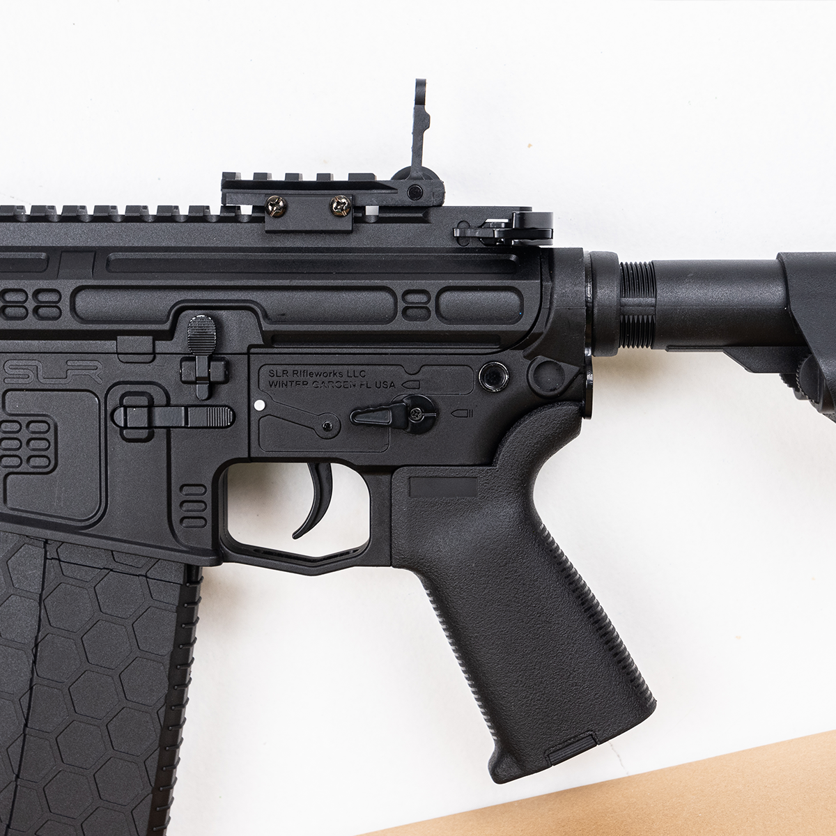 (54)SLR สีดำ เฟืองเหล็ก 270FPS+ ปืนเจลไฟฟ้า ยิงรัวได้ ยิงSEMI(ทีละนัด)ได้