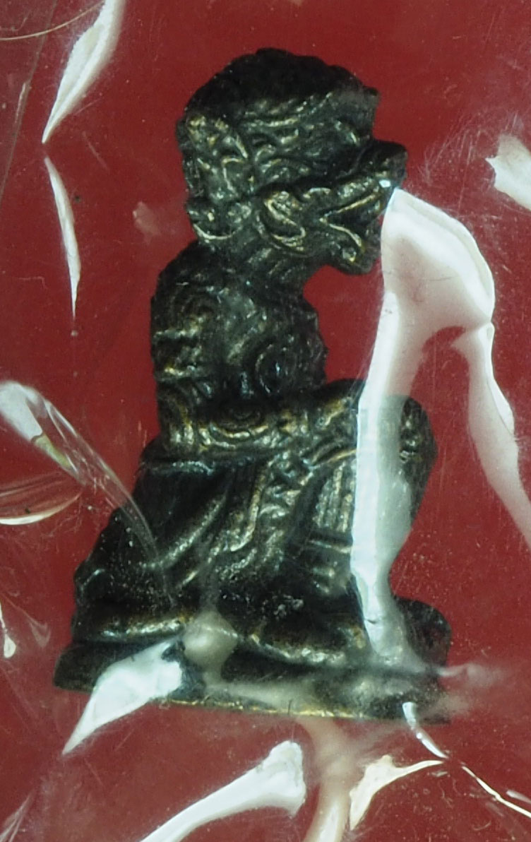 A756 หนุมานหลวงพ่อเพี้ยน วัดเกริ่นกฐิน ลพบุรี ซองเดิม 12