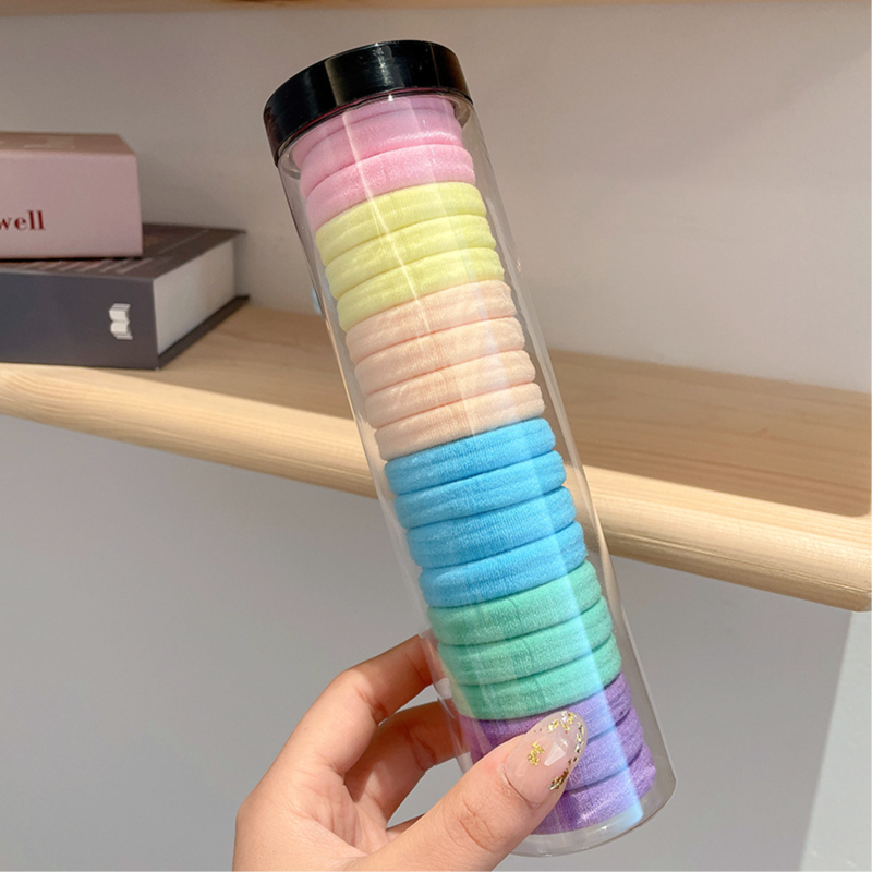 หยังยางรัดผม หนังยางมัดผม แบบหนายึดหยุ่นสูง