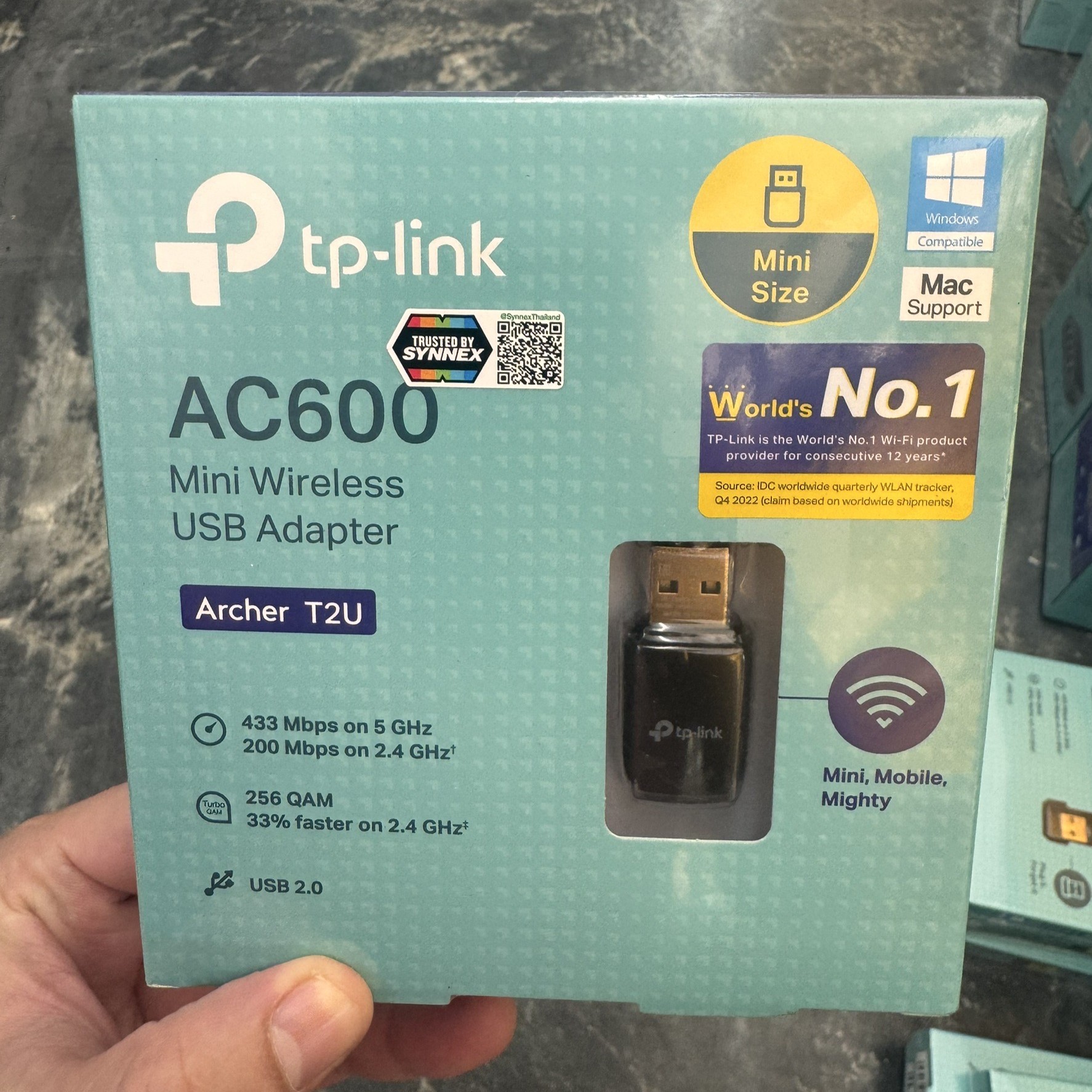 TP-Link AC600 Archer T2U Dual Band Wireless USB Adapter