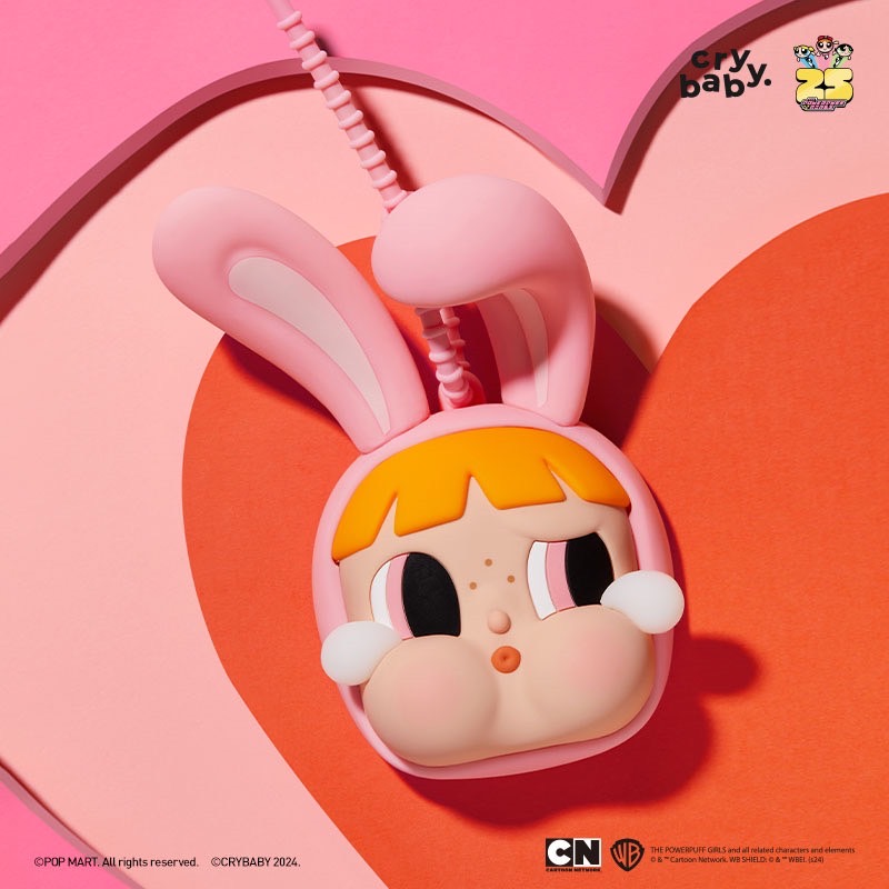 [Pre-Order 7-15 day] [ยก BOX] CRYBABY × Powerpuff Girls Series พวงกุญแจกระจก