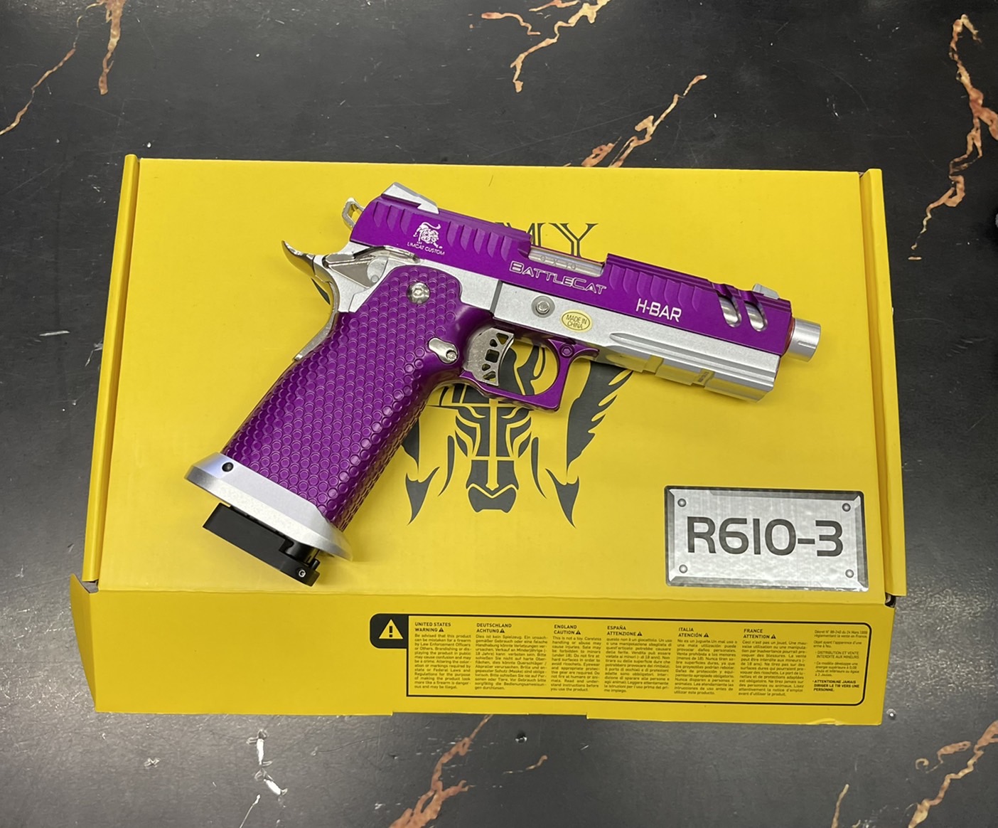 LimCat BATTLECAT 4.3 Purple - Army Armament R610-3