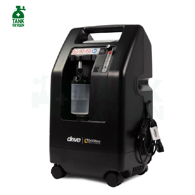 Devilbiss รุ่น 525KS (เสียงระดับ >40dBA) เครื่องผลิตออกซิเจน 5 ลิตร ประกันศูนย์ไทย 3 ปี