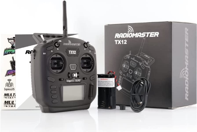 【美品】Radiomaster TX12 OpenTX-Multi RadioMaster TX12 OpenTX wielomodułowy 16-kanałowy