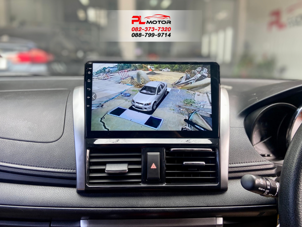 จอแอนดรอยด์ CPU 8 Core 4/64 GB WIFI + 4G Toyota Yaris 2014