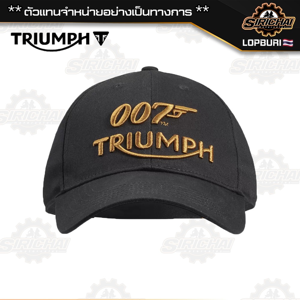 หมวกแก๊ป Triumph x 007™ Bond Edition Cap