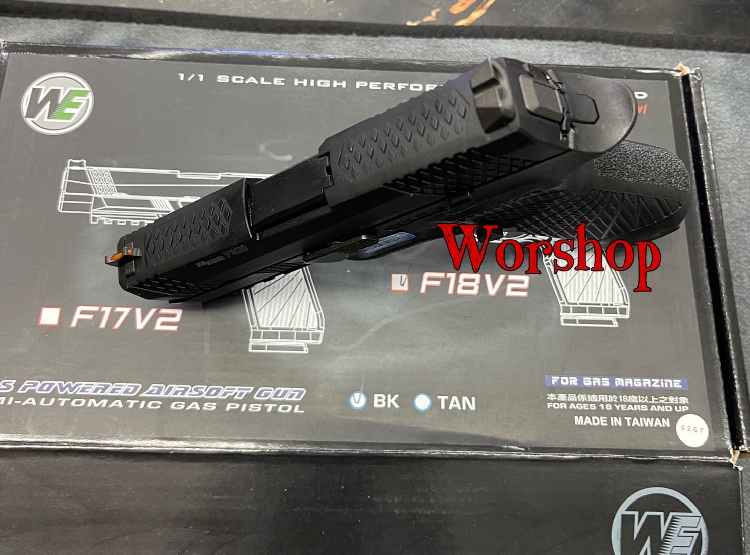 P320 MI8V.2 (BLACK) GBB - WE