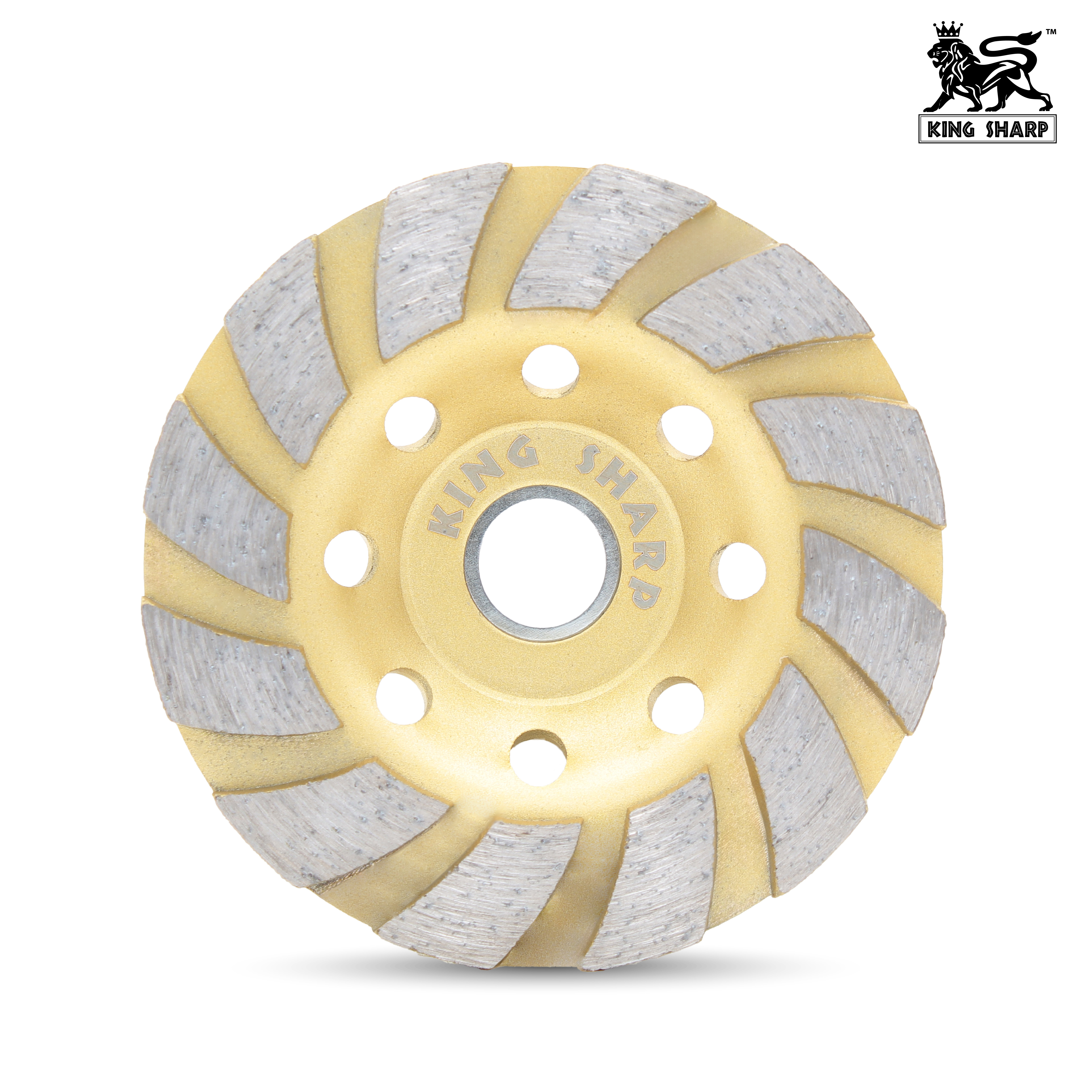 ถ้วยเพชรเจียรหิน KINGSHARP (TURBO) 100x20x4x20 mm.