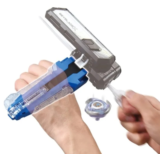 Takara Tomy Beyblade X BX-42 Rubber Custom Grip Blue Ver ด้ามจับสำหรับที่ชูท