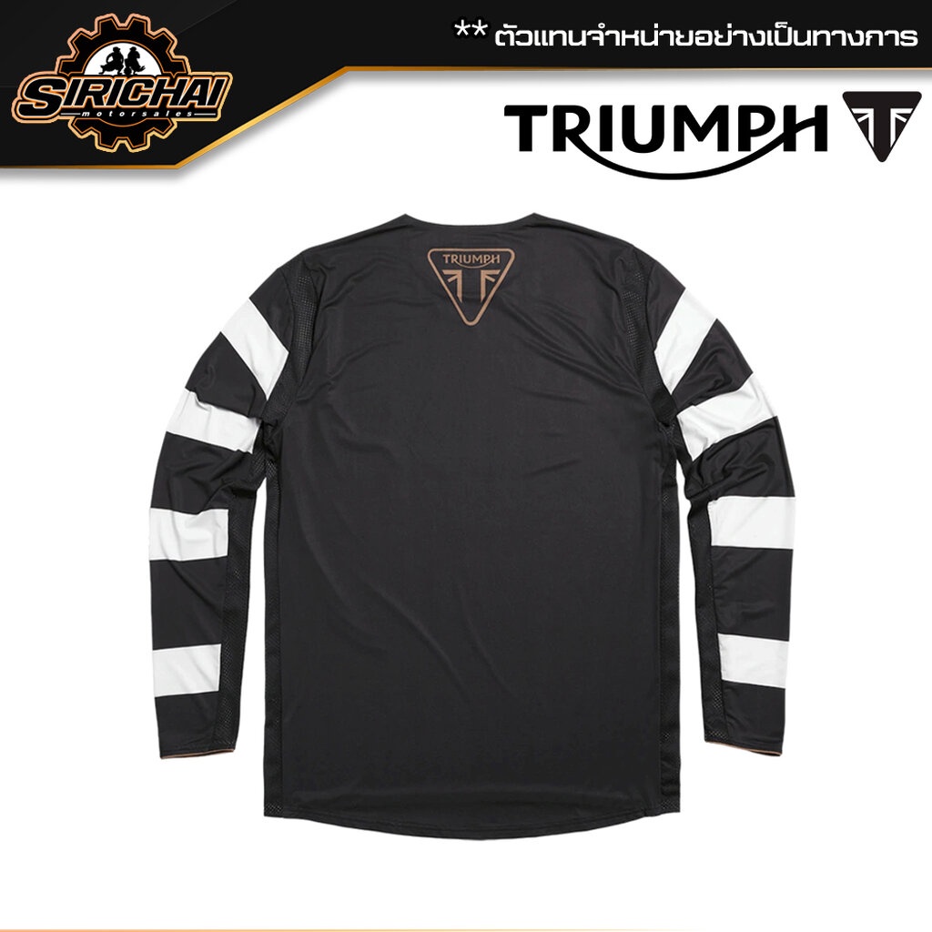เสื้อ JERSEY Triumph MTSS22300 ของแท้ 100%✅ ( 📌แนะนำลด 1 ไซส์จากปกติ ไซส์ยุโรปคับ )