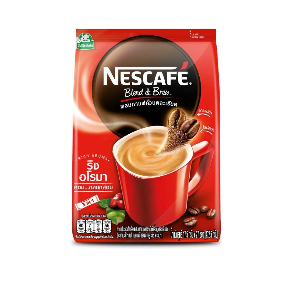 8850127004397 เนสกาแฟ-ริชอโรมา/แดง27ซอง
