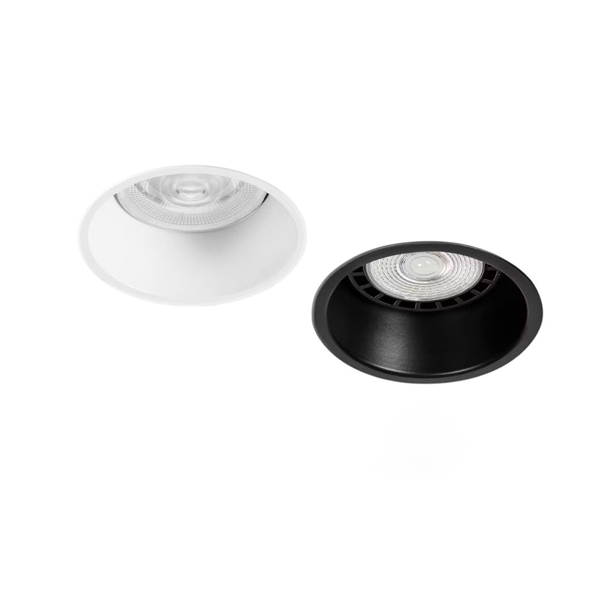 โคมไฟดาวน์ไลท์ ทรงกลม Downlight Round Aluminum LED E27 IP20