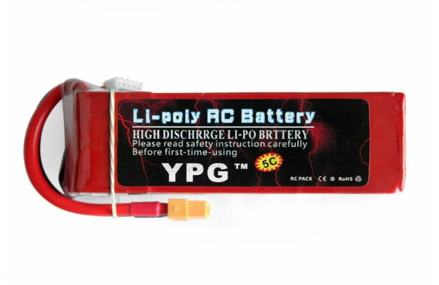 YPG 4S 14.8V มีให้เลือก หลายขนาดความจุ 1500 2600 3300 4200 5500mah