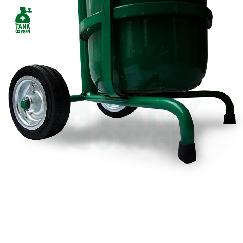 ถังออกซิเจนเหล็ก อุปกรณ์พร้อมใช้งาน ขนาด 0.5 คิว [จัดส่งฟรี]