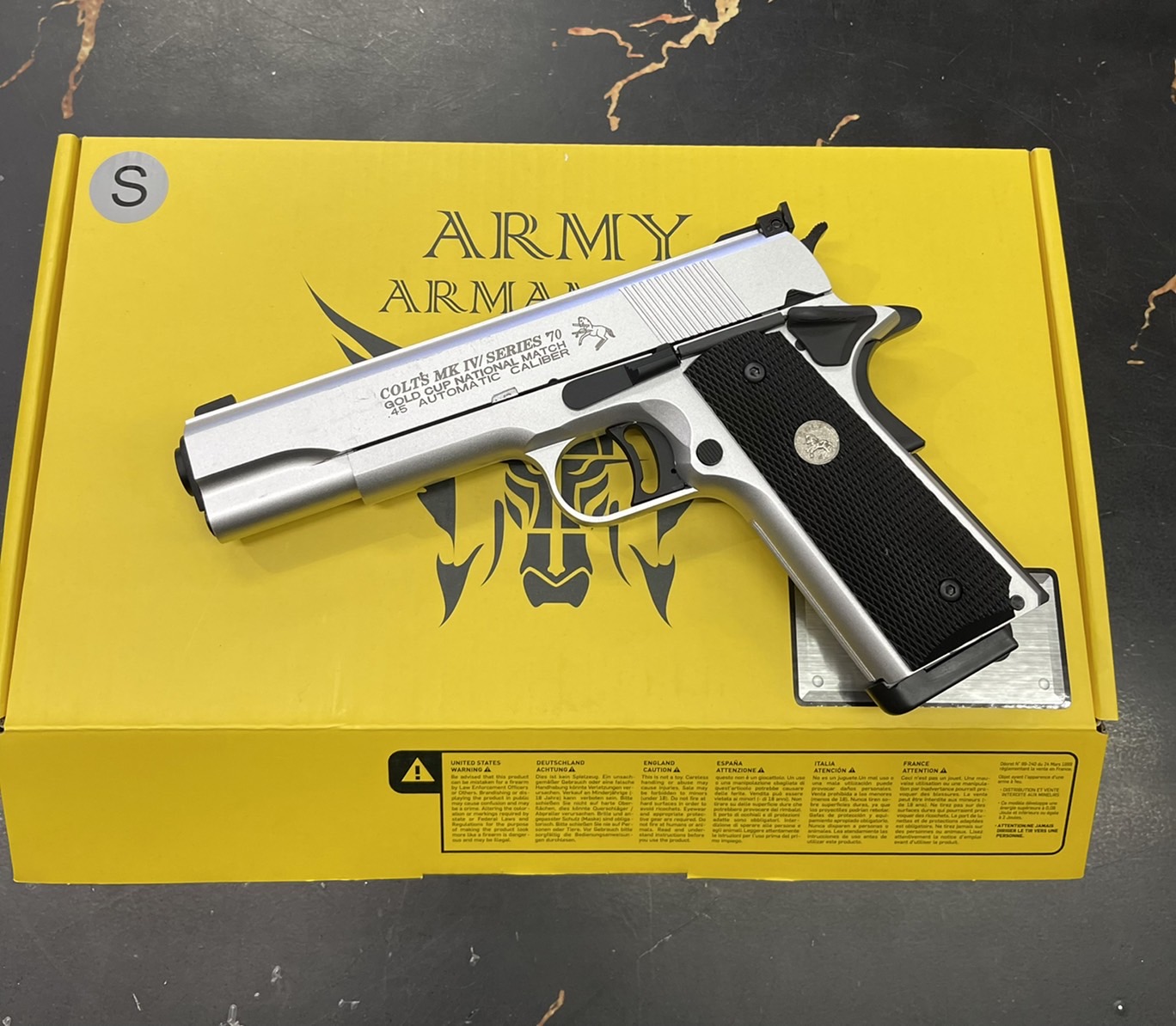 R29-S : COLT GOLD CUP เงิน - ARMY Armament