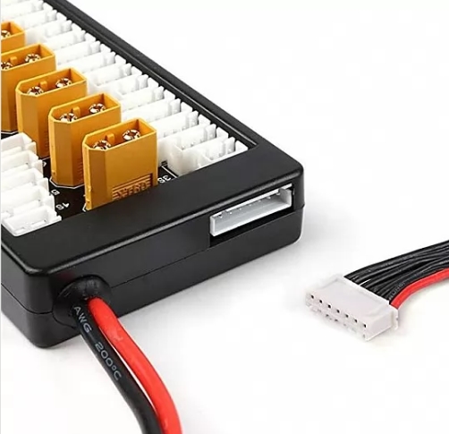 XT60 Female - XT60 Plug 2-6S Lipo Battery Parallel Charging Board บอดพ่วงชาททีละ 6ก้อน
