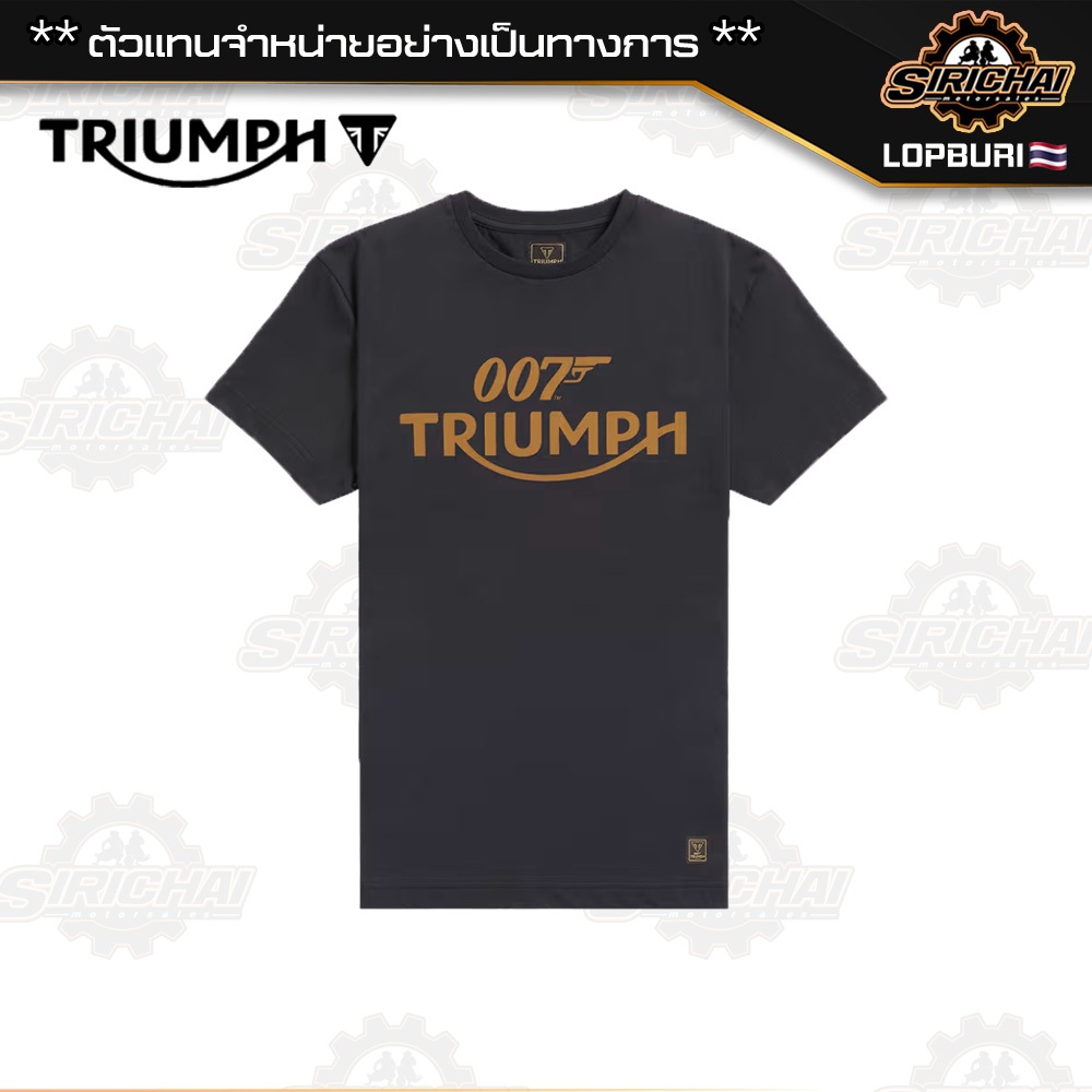 เสื้อยืด Triumph x 007™ Bond Edition T-Shirt in Black
