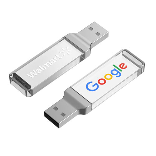 แฟลชไดร์ฟคริสตัล พรีเมี่ยม Crystal Flash Drive FD073