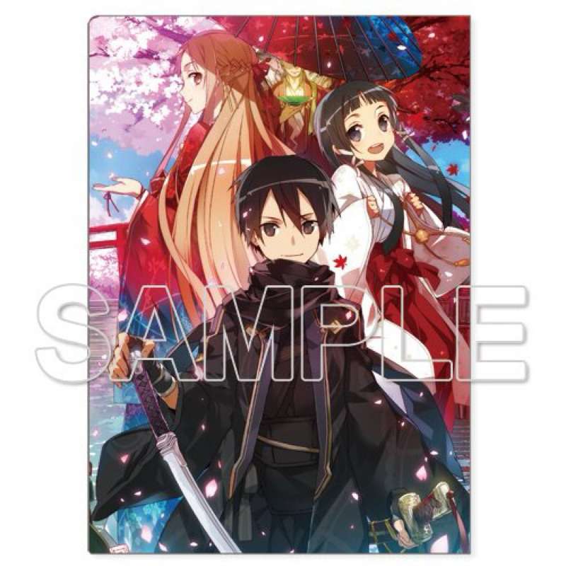 เซ็ตแฟ้ม SAO -ซอร์ดอาร์ตออนไลน์ [Sword Art Online Abec -Clear File- Set 3]