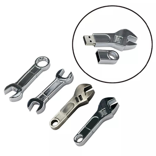 แฟลชไดร์ฟโลหะรูปประแจ Metal Flash Drive FD026