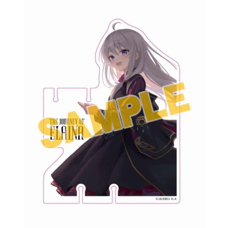 ตัวหนีบอะคริลิค อิเลน่า -การเดินทางของคุณแม่มด[The Journey Of Elaina -Cable Holder- Elaina [Animate Limited]