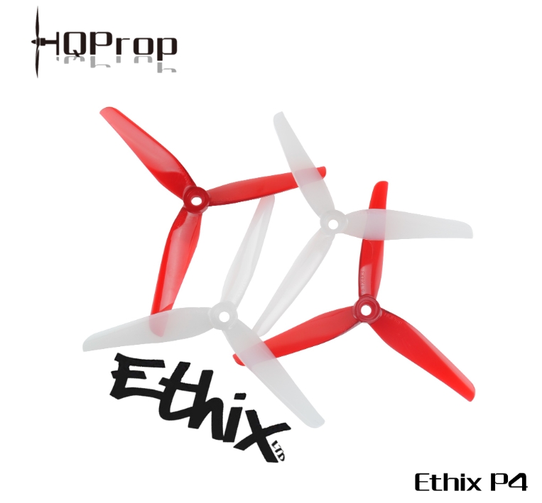 Ethix P4 Candy Cane 5.1x4x3 ใบพัดโดรน ฟรีสไตด์ เรสซิ่ง 1ถุง 4ใบ