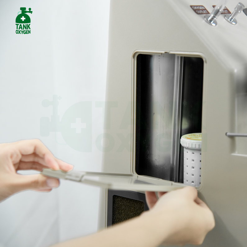 Yuwell รุ่น 7F-10W เครื่องผลิตออกซิเจน ขนาด 10 ลิตร ประกันศูนย์ไทย 3 ปี