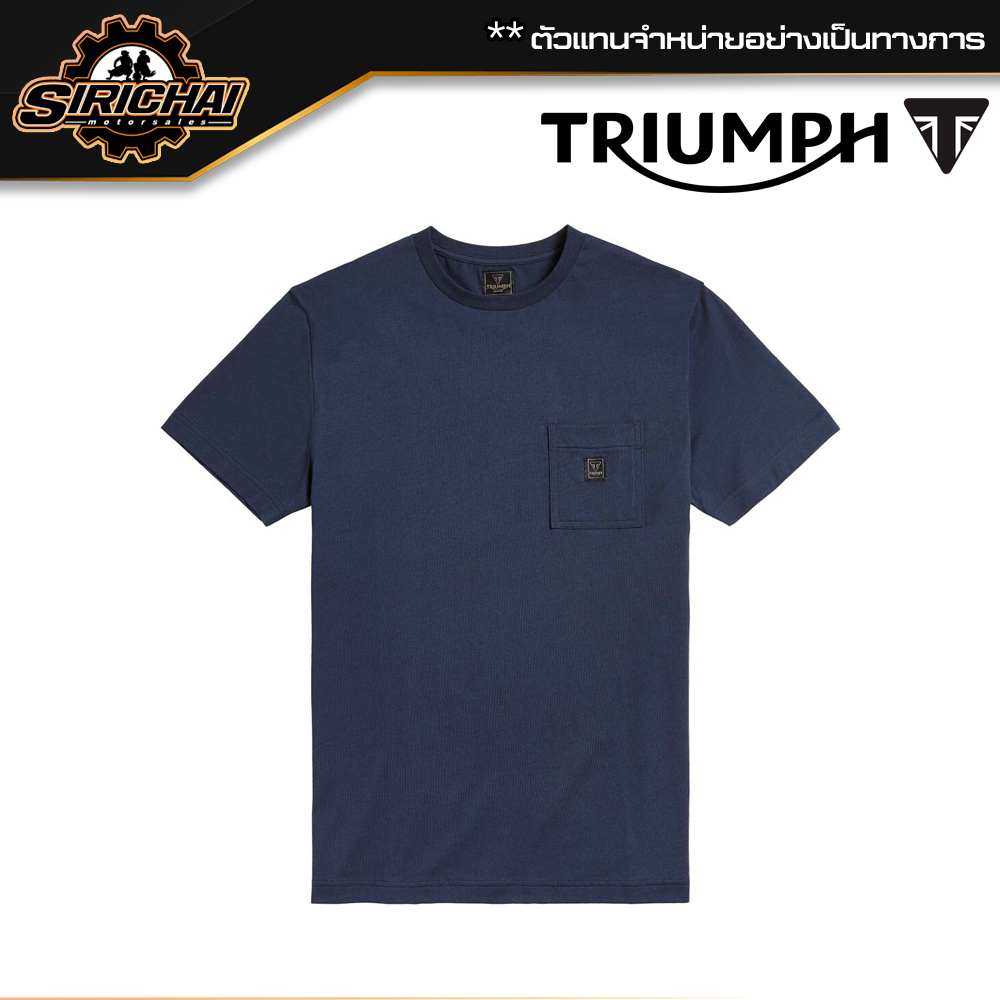 เสื้อยืด Triumph MTSS20015 ของแท้ 100%✅ ( 📌แนะนำลด 1 ไซส์จากปกติ ไซส์ยุโรปคับ )