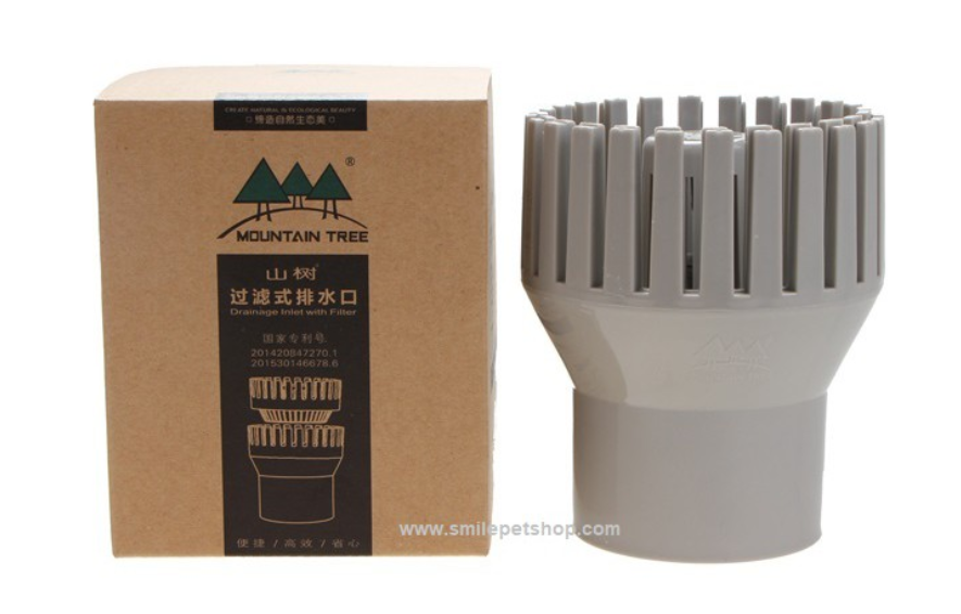 Mountain Tree SKIMMER (สกิมเมอร์บ่อปลา พร้อมตะกร้าดักใบไม้ ปรับปริมาณช่องน้ำล้นได้)