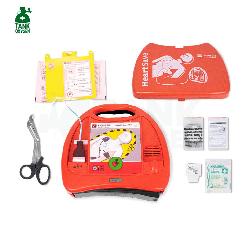 เครื่องกระตุกหัวใจด้วยไฟฟ้าแบบอัตโนมัติ รุ่น Heart Save PAD รับประกัน 2 ปี