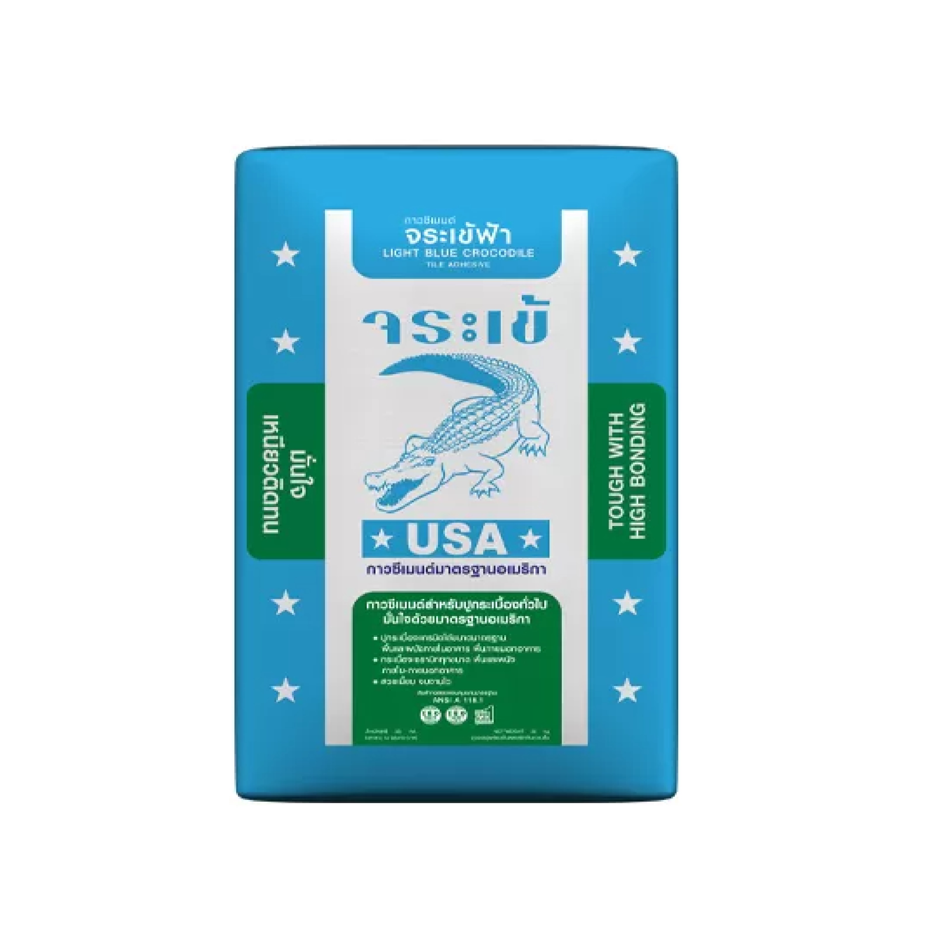 Light-Blue Crocodile Tile Adhesive