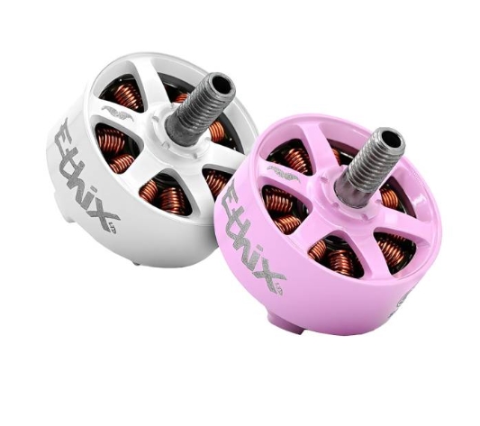 ETHIX MR STEELE SILK MOTOR V5 WHITE & PINK - 1750KV 1ชุด 4ตัว