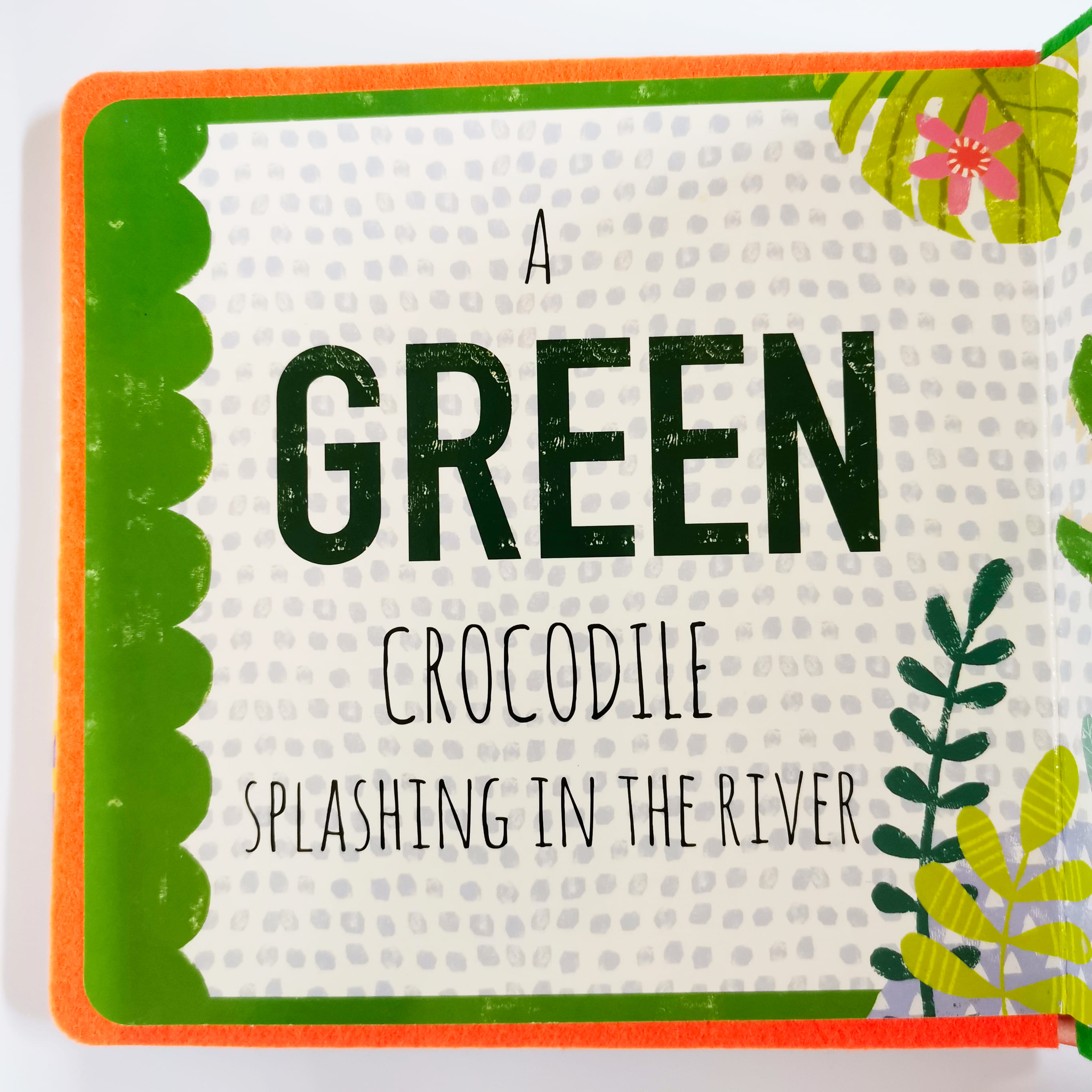 Colours in the Jungle (Felt Friends)