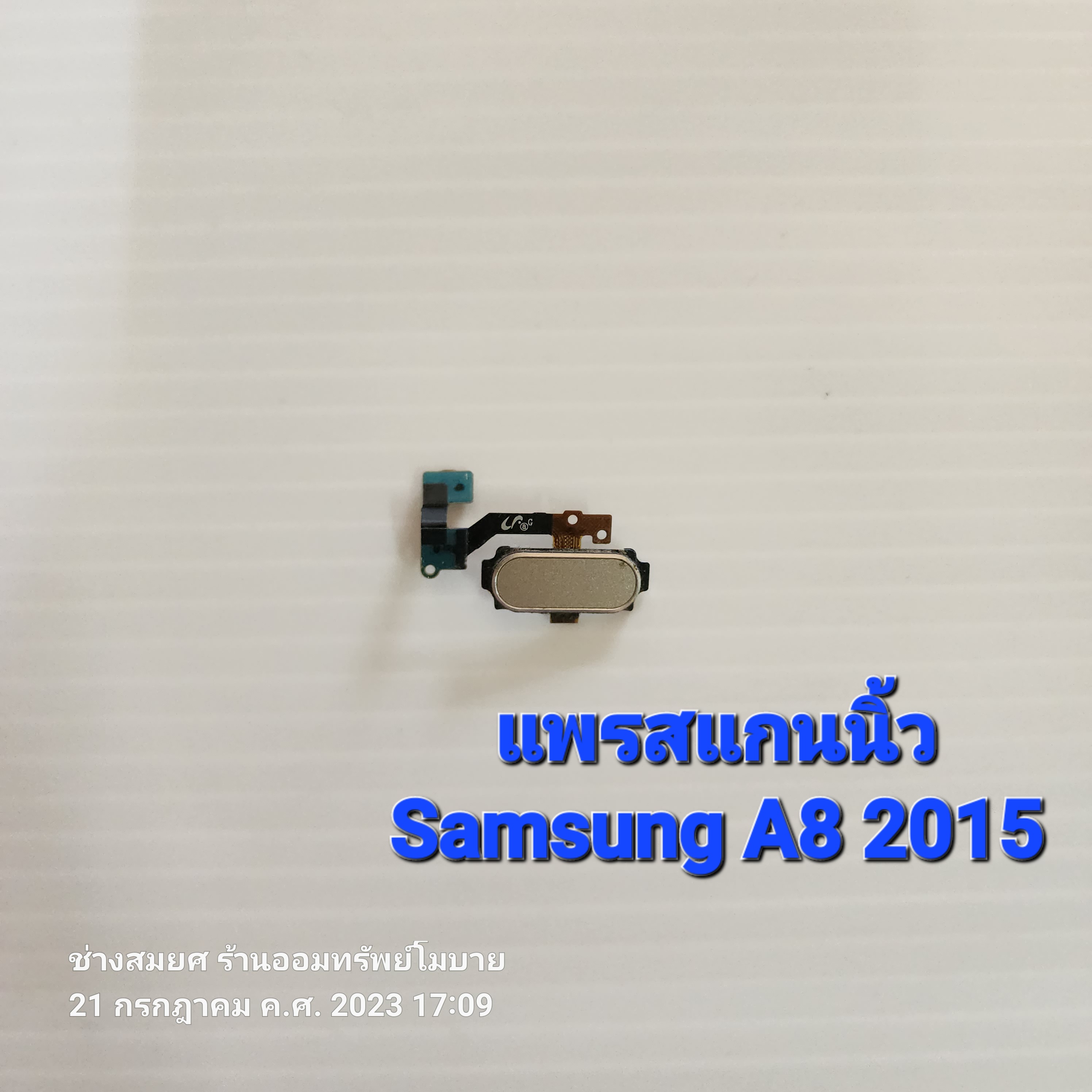 แพรสแกนนิ้ว Samsung A8 2015