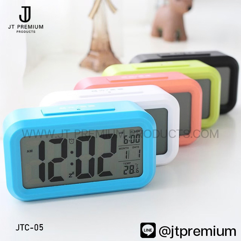 นาฬิกาตั้งโต๊ะดิจิตอล พรีเมี่ยม รุ่น JTC-005