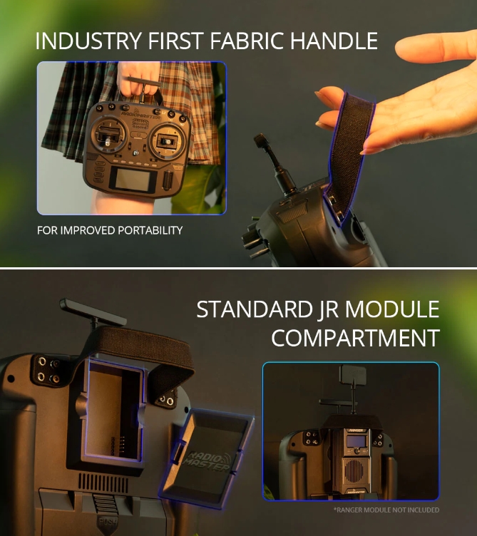 Boxer Radio Controller Mode2 4in1 และ ELRS 2.4G รีโมทโดรน ฟังชั่นครบ