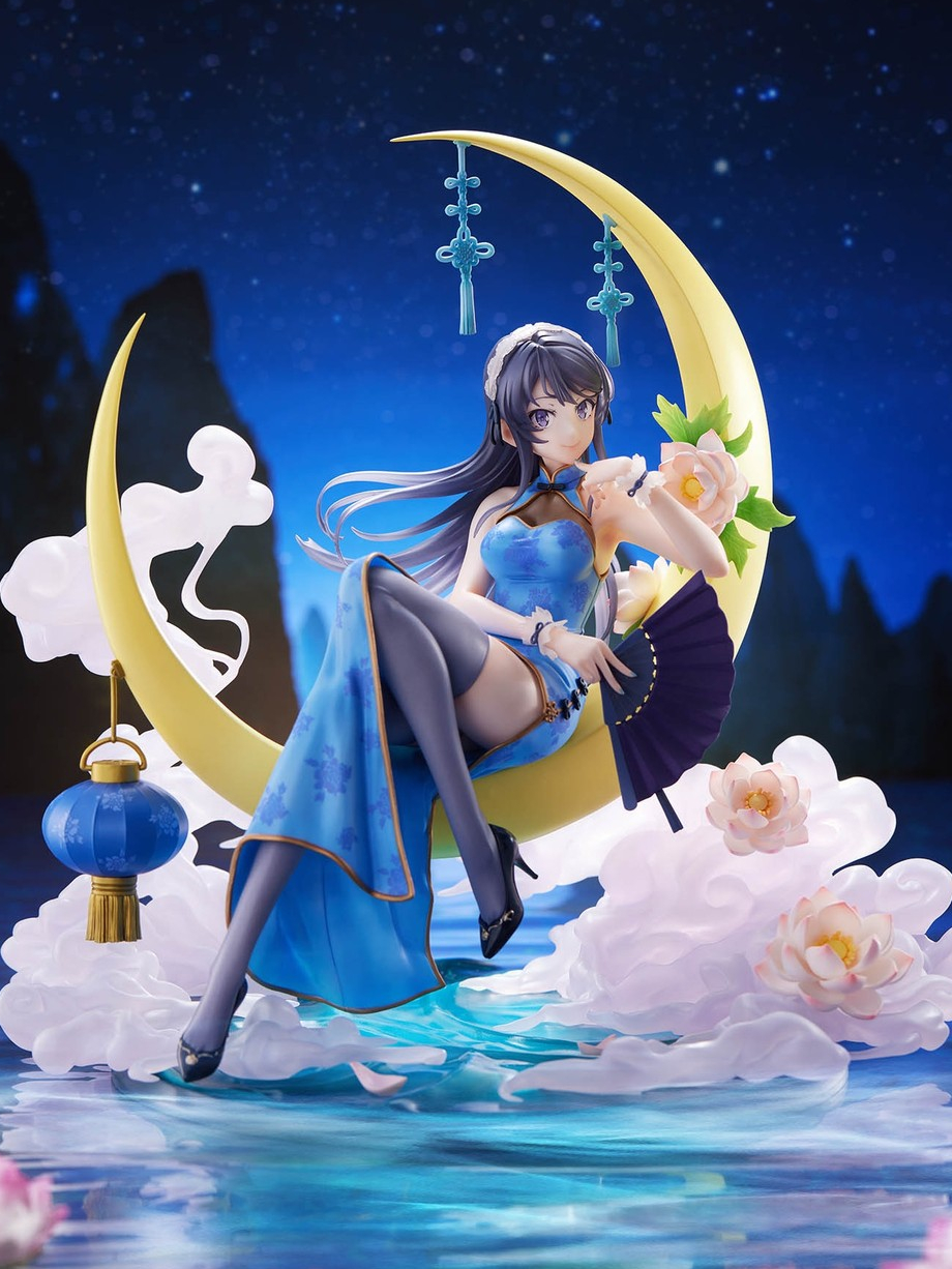 [ Figure แท้ ] Rascal Does Not Dream of Bunny Girl - Sakurajima Mai China Dress Ver 1/7 Scale