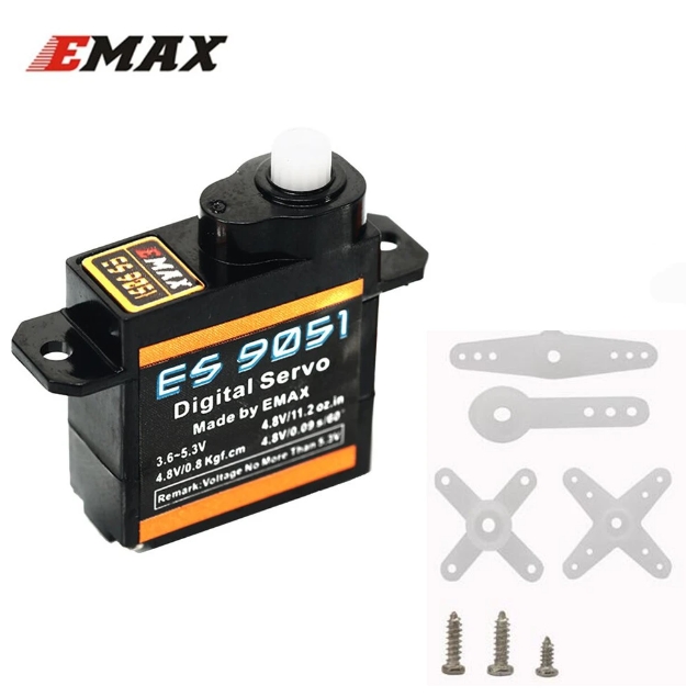 E-MAX ES9051 (Digital Pastic gear)