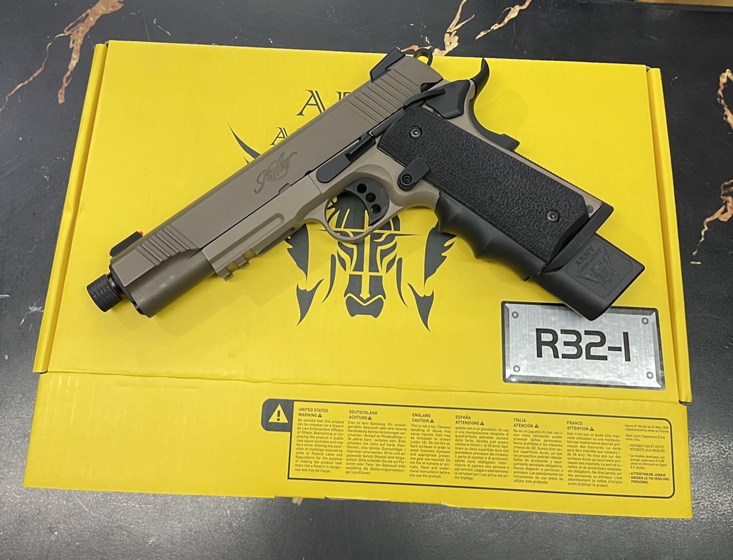 R32-1 : Kimber Custom สีทราย - ARMY Armament