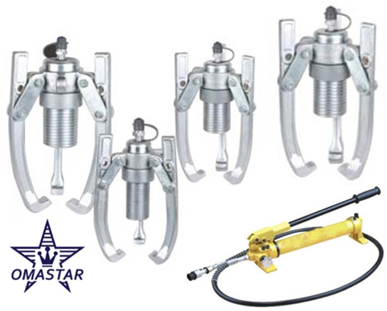 OMASTAR HYDRAULIC PULLER HHL-10F เครื่องถอดลูกปืน เฟือง ขนาด 10 ตัน รวมปั้ม