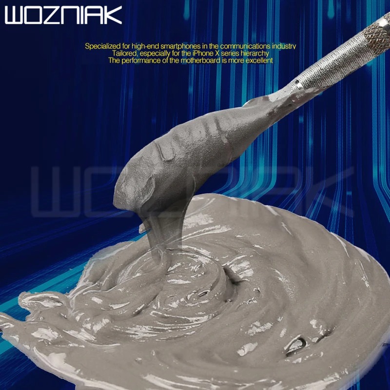 ตะกั่วเหลว MECHANIC สำหรับบอลขาแกนกลางไอโฟนบอร์ด 2ชั้น