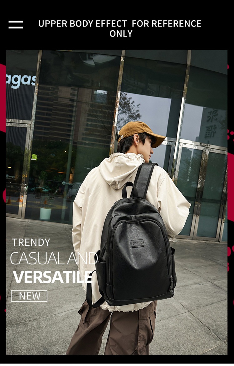 กระเป๋าเป้หนัง ใบใหญ่ จุุของได้เยอะ รหัส Bag9724