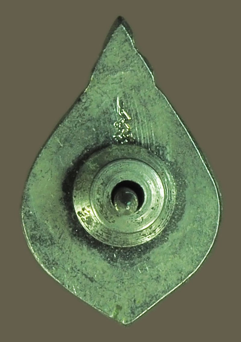 A5525 กลัดติดไทด์ หลวงพ่อแก้ว วัดช่องลม สมุทรสาคร ชุบนิเกิล 79