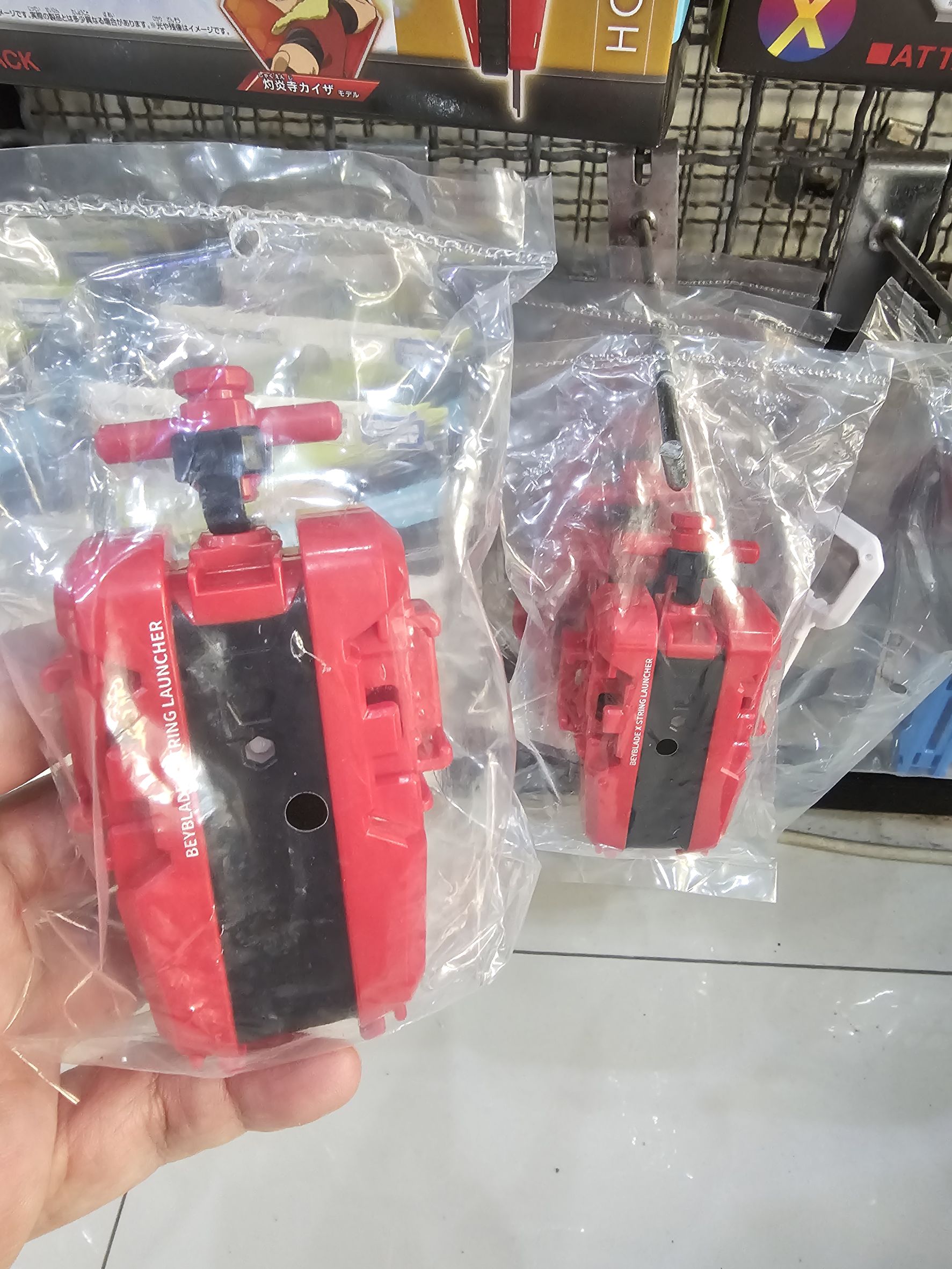 BeybladeX String Launcher สีแดง ของใหม่ ที่ชูทเชือกสีแดง ของแท้