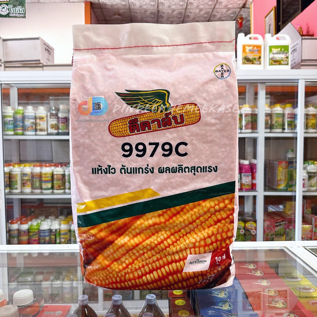เมล็ดพันธุ์ข้าวโพดดีคาร์บ 9979C : 10 กก.แห้งไว ต้นแกร่ง ผลผลิตสุดแรง